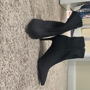 Worthington Black Heeled Boots